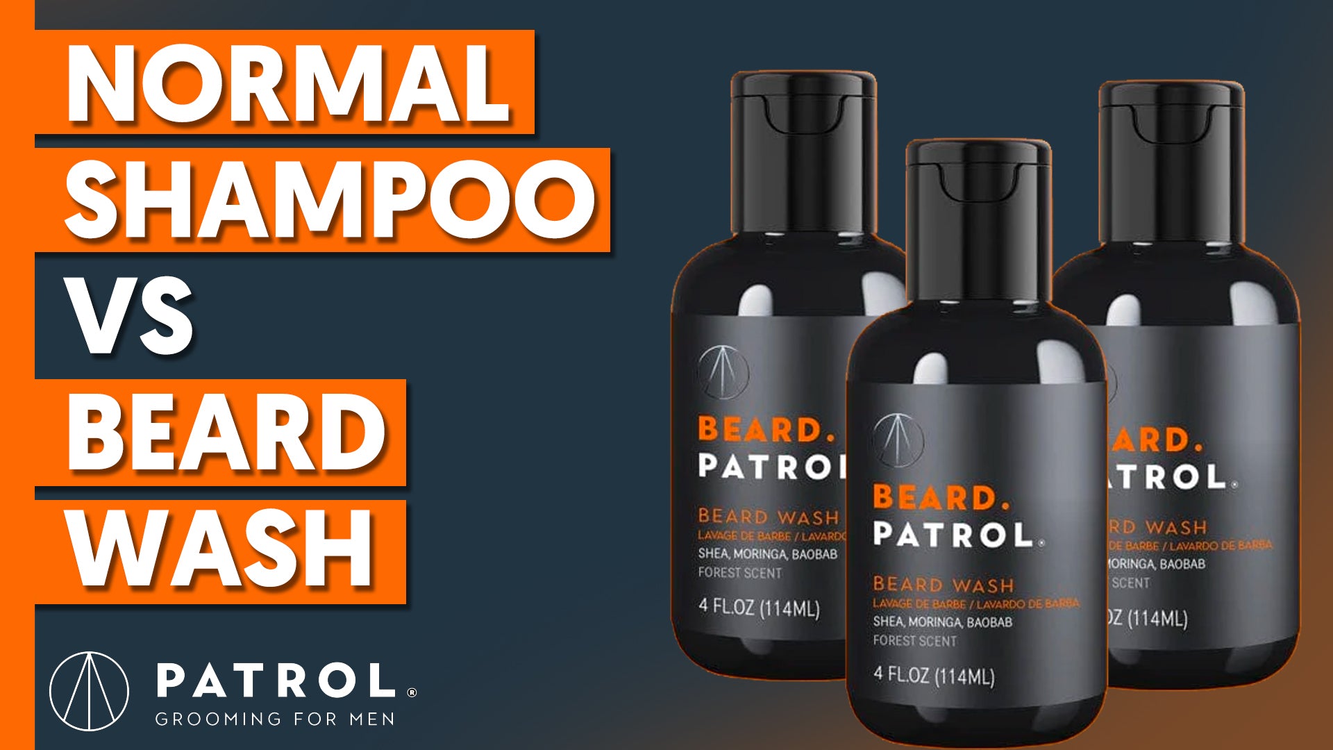 Shampoo vs Beard Wash