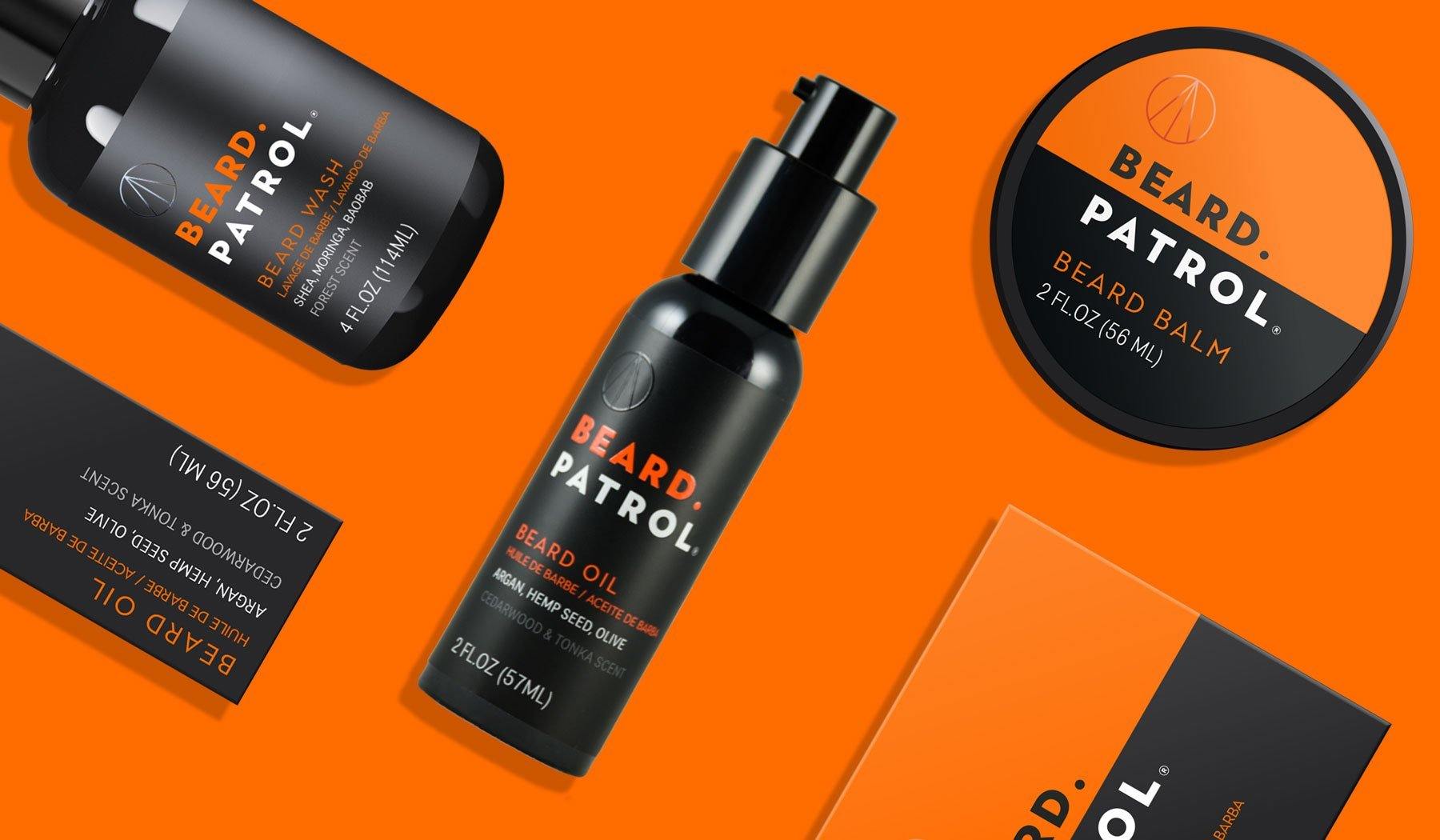 Patrol Grooming beard products