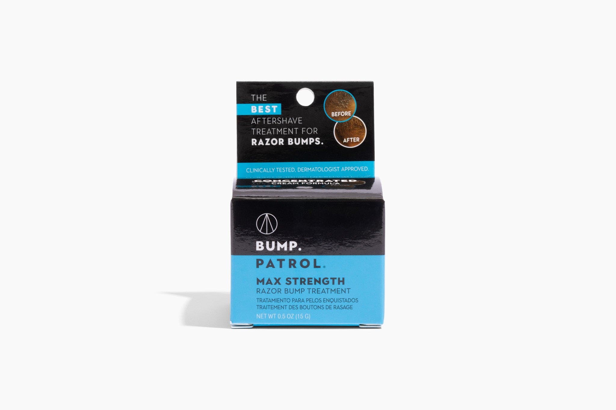 Max Strength Moisturizing Razor Bump Relief Cream (.5oz)