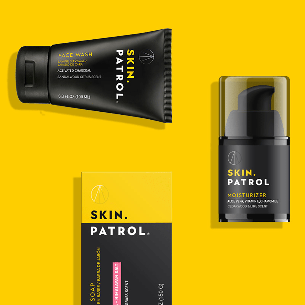 skin care set from Patrol Grooming