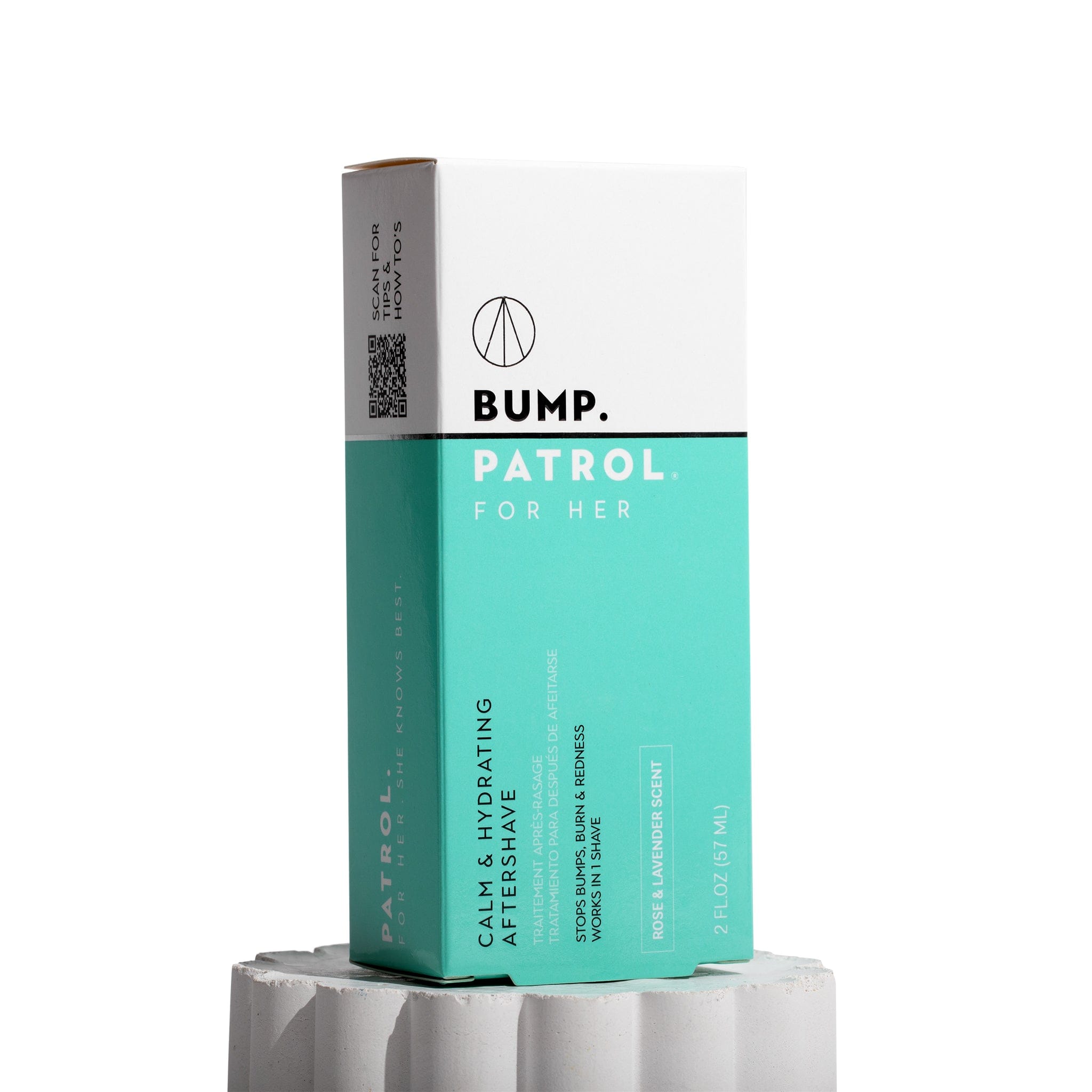 Calm & Hydrating Aftershave Stops Women's razor bumps & Ingrown Hairs