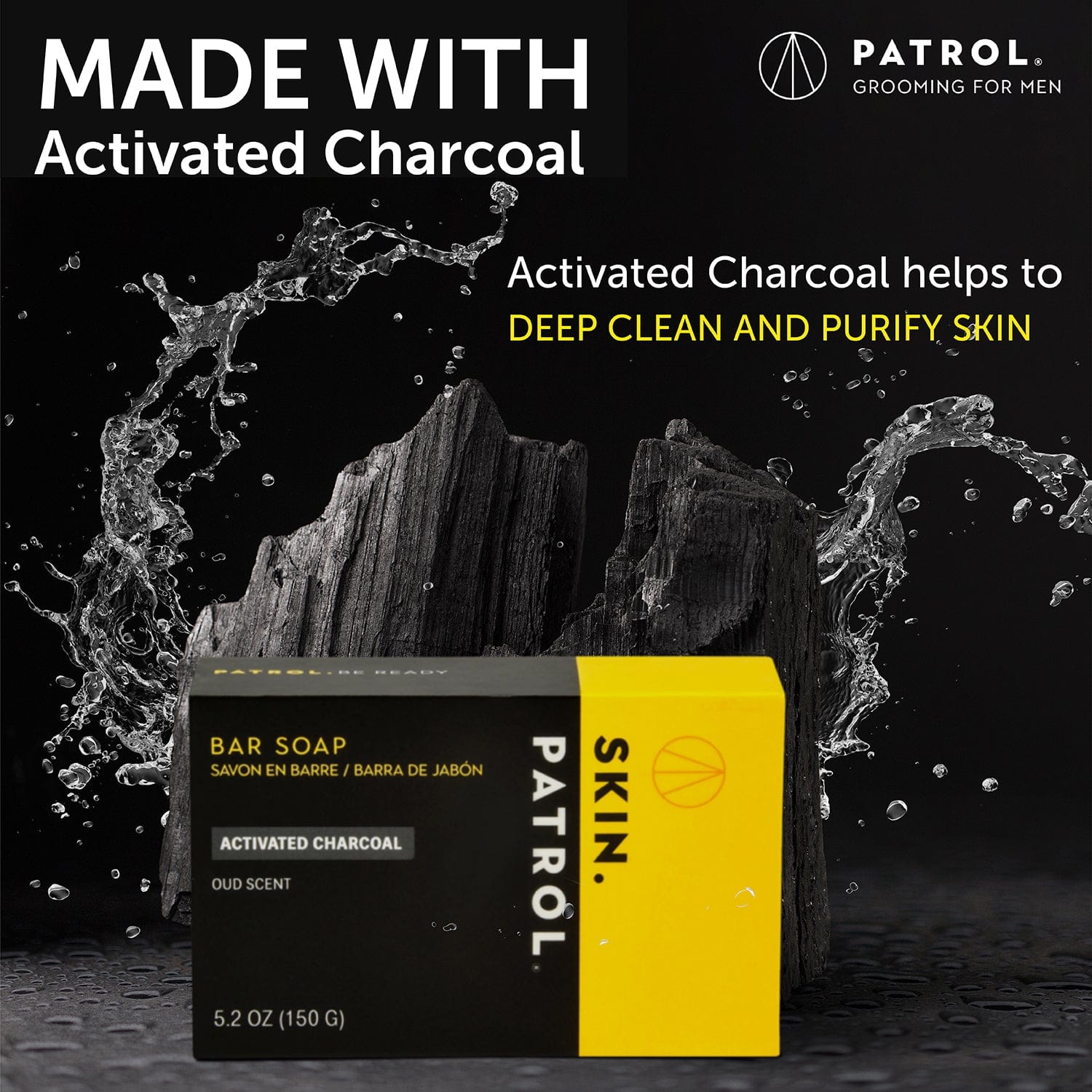 activated charcoal bar soap