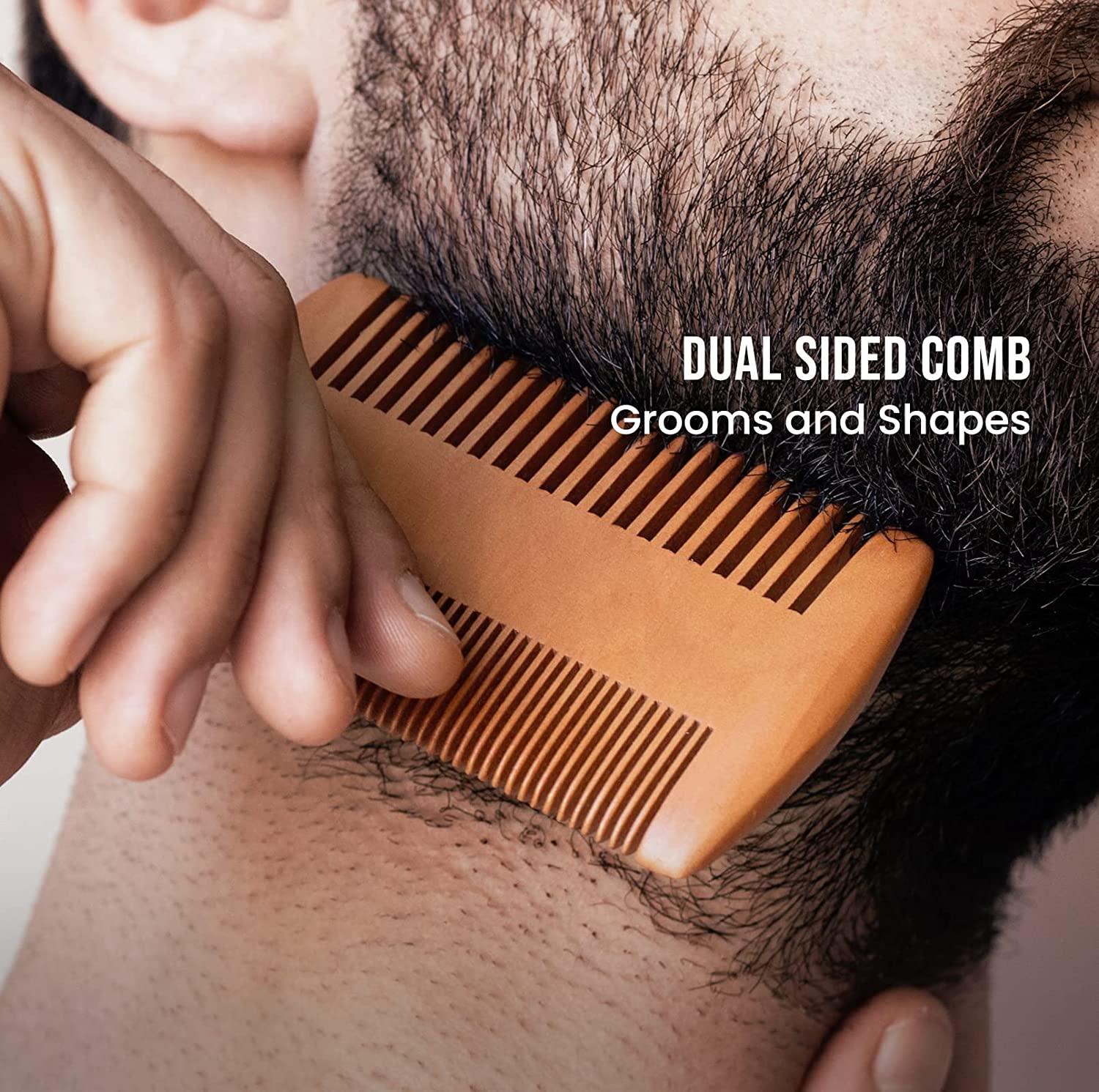 sandalwood beard comb