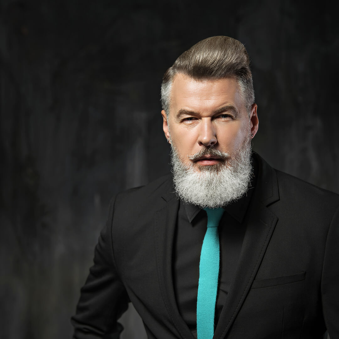 Why Do Beards Turn Gray?