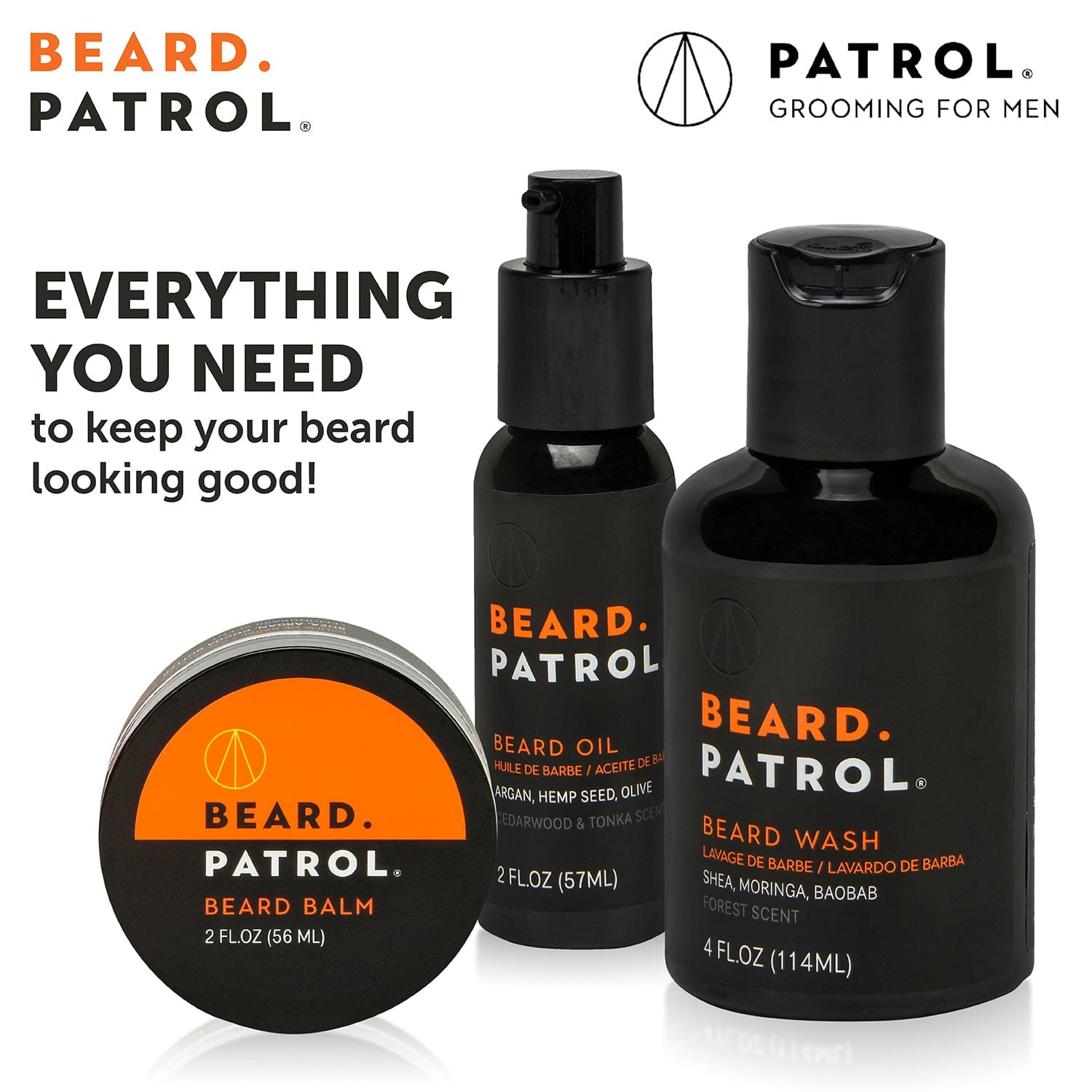 Patrol Grooming beard kit