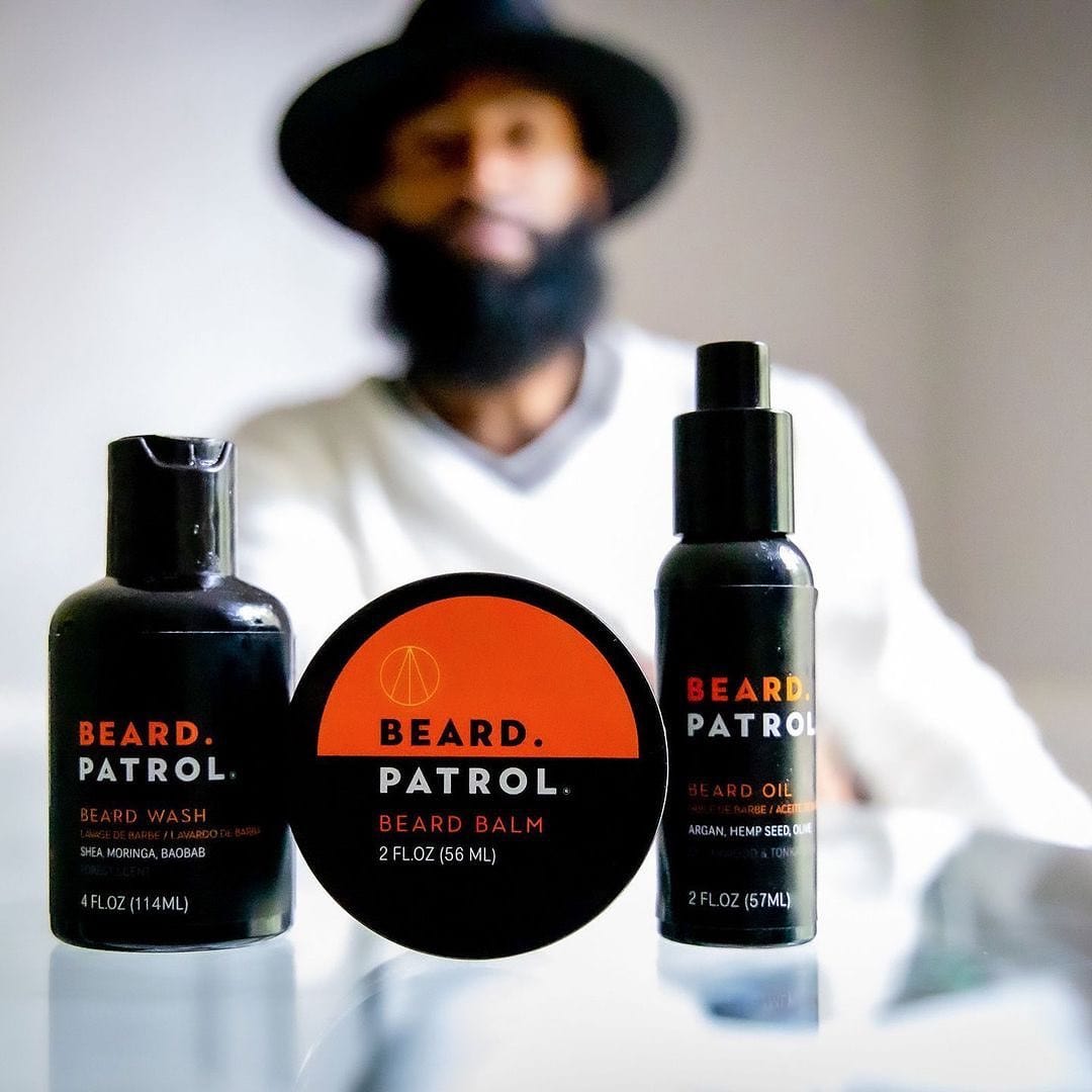 men's beard care products