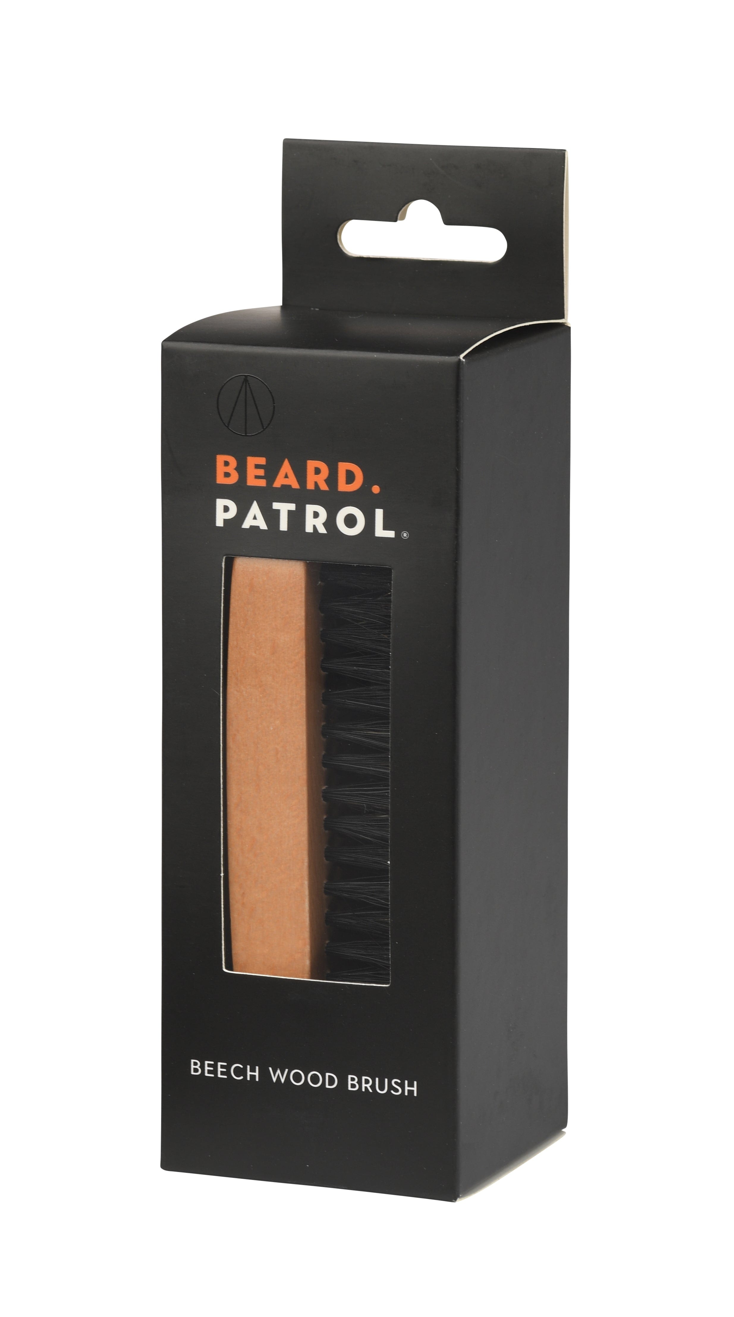 beard patrol beechwood beard brush for men