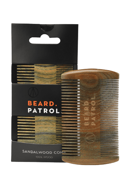 Beard Patrol Sandalwood Comb for All Beard Types