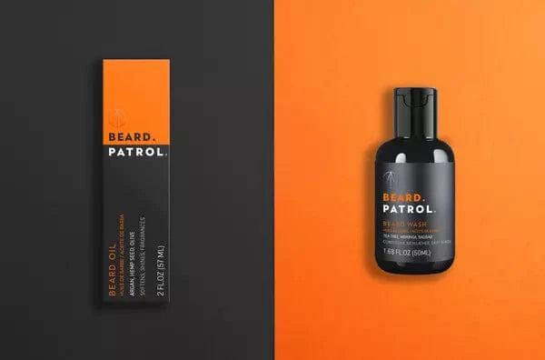 Patrol Grooming Beard Patrol beard oil and beard wash